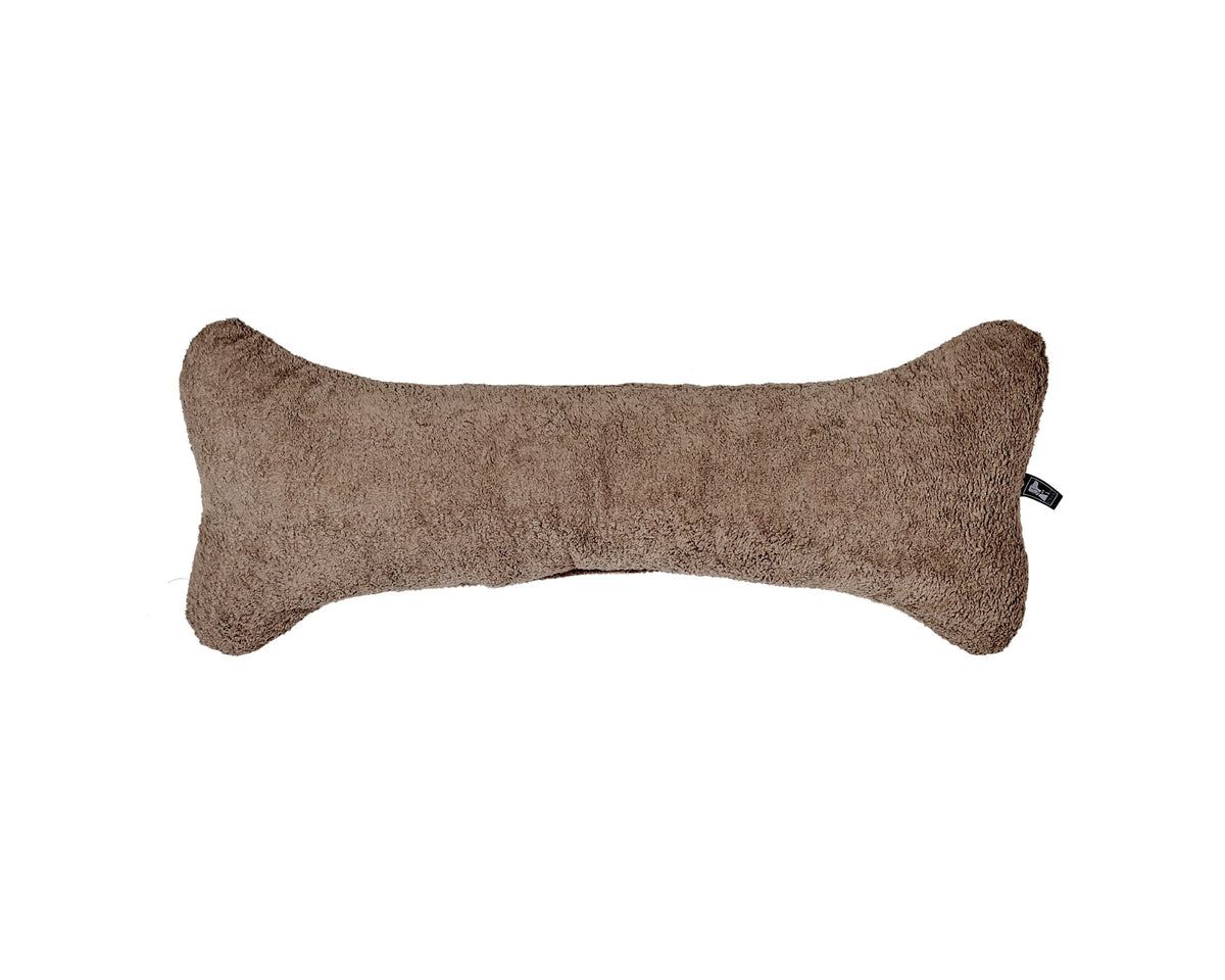 Bowsers Bumper Bone Dog Pillow - Plush Headrest & Security Bumper