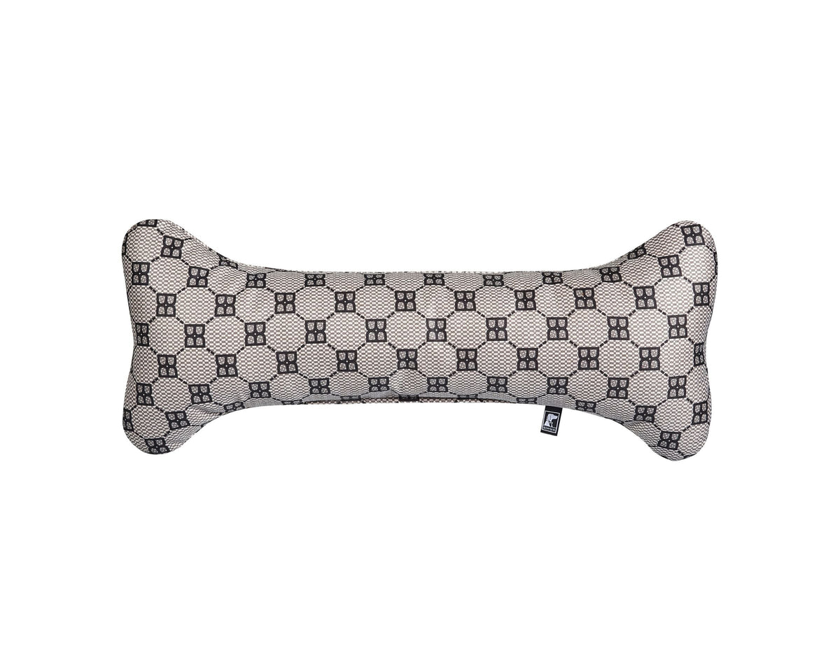 Bowsers Bumper Bone Dog Pillow - Plush Headrest & Security Bumper