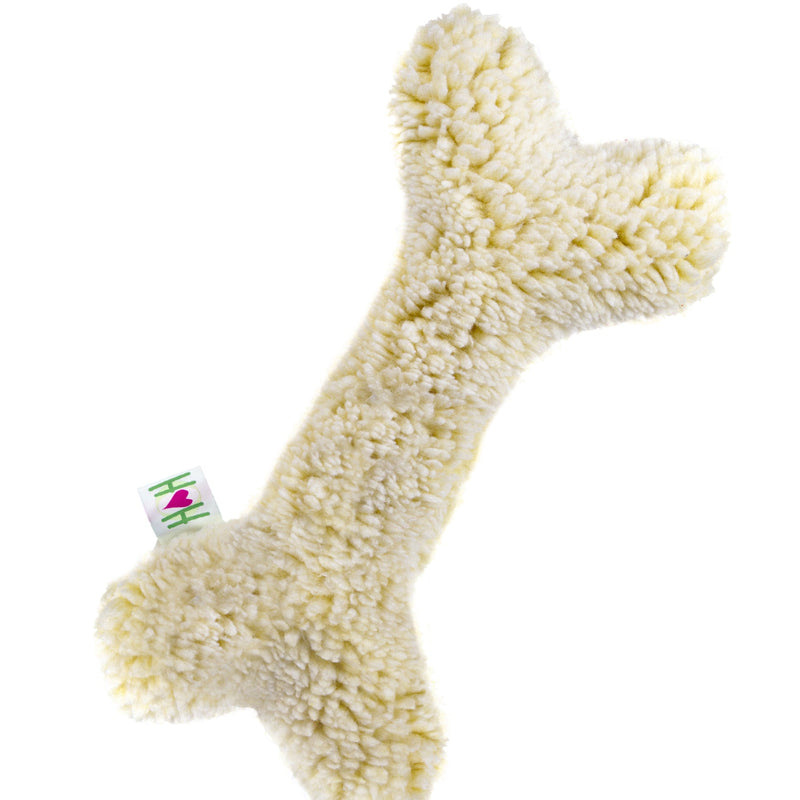HuggleFleece 2 Plush Bone Dog Toy