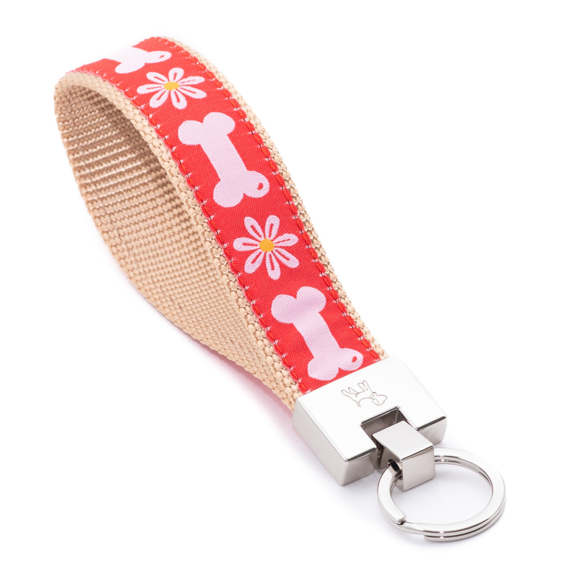 Up Country Bones in Bloom Key Ring