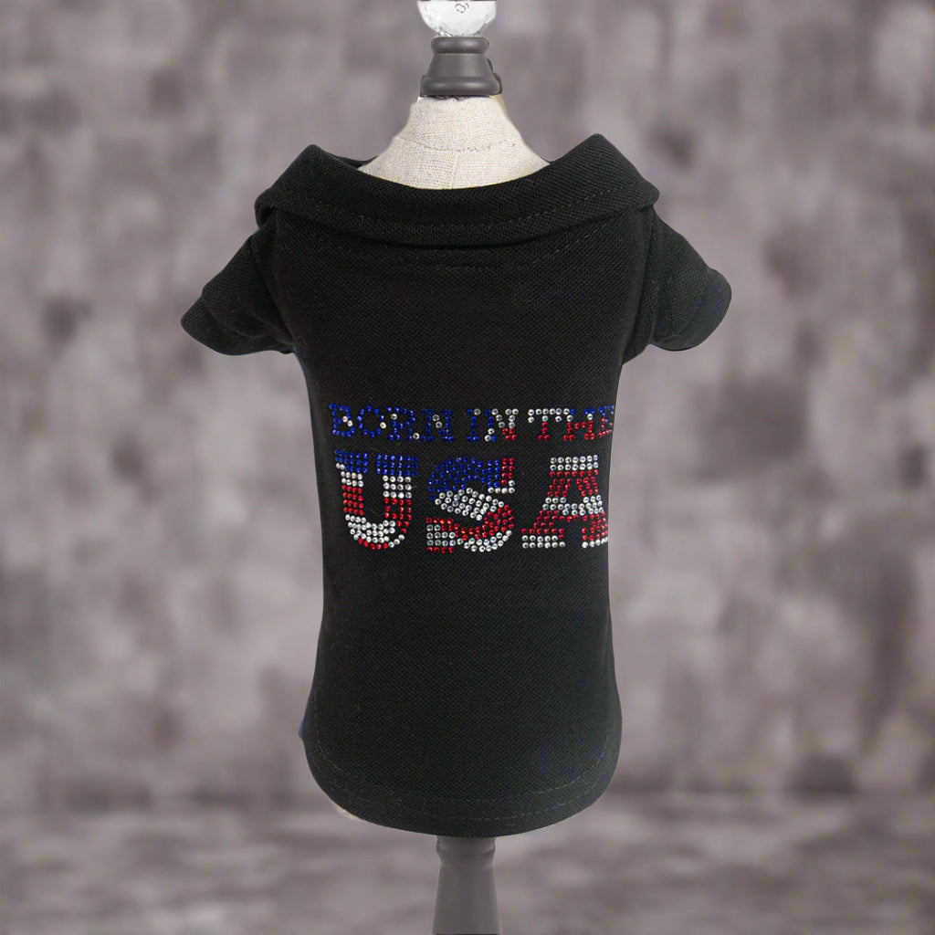 Born in the USA Polo – Red Limited Edition Sparkle Style (Now on Sale!)
