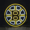 Boston Bruins Logo Real Glass Neon Sign