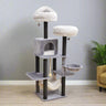 Bradbury 7 Level Grey Cat Tree with Scratching Posts