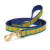 Up Country Bright Sunflower Cast Brass Dog Leash