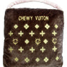 Brown Chewy Vuiton Pet Bed