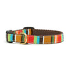 Up Country Brown Stripe Small Breed Dog Collar Made in USA