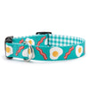 Up Country Brunch Bunch Printed Cast Brass Dog Collar