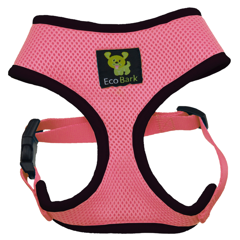 EcoBark – Bubblegum Pink Max Comfort Dog Harness