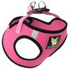 EcoBark Step In Dog Harness - Teacup & Small Breeds- Reflective Soft Mesh Harness for Teacup, Small Dogs and Puppies / Bubblegum Pink