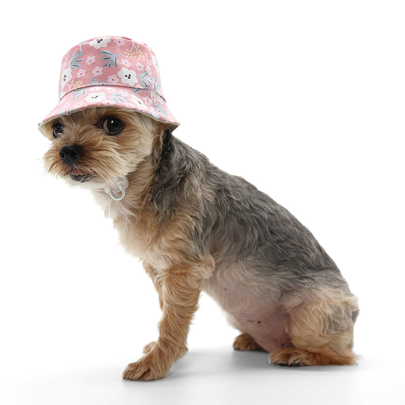 DOGO Sweet Floral Dog Bucket Hat