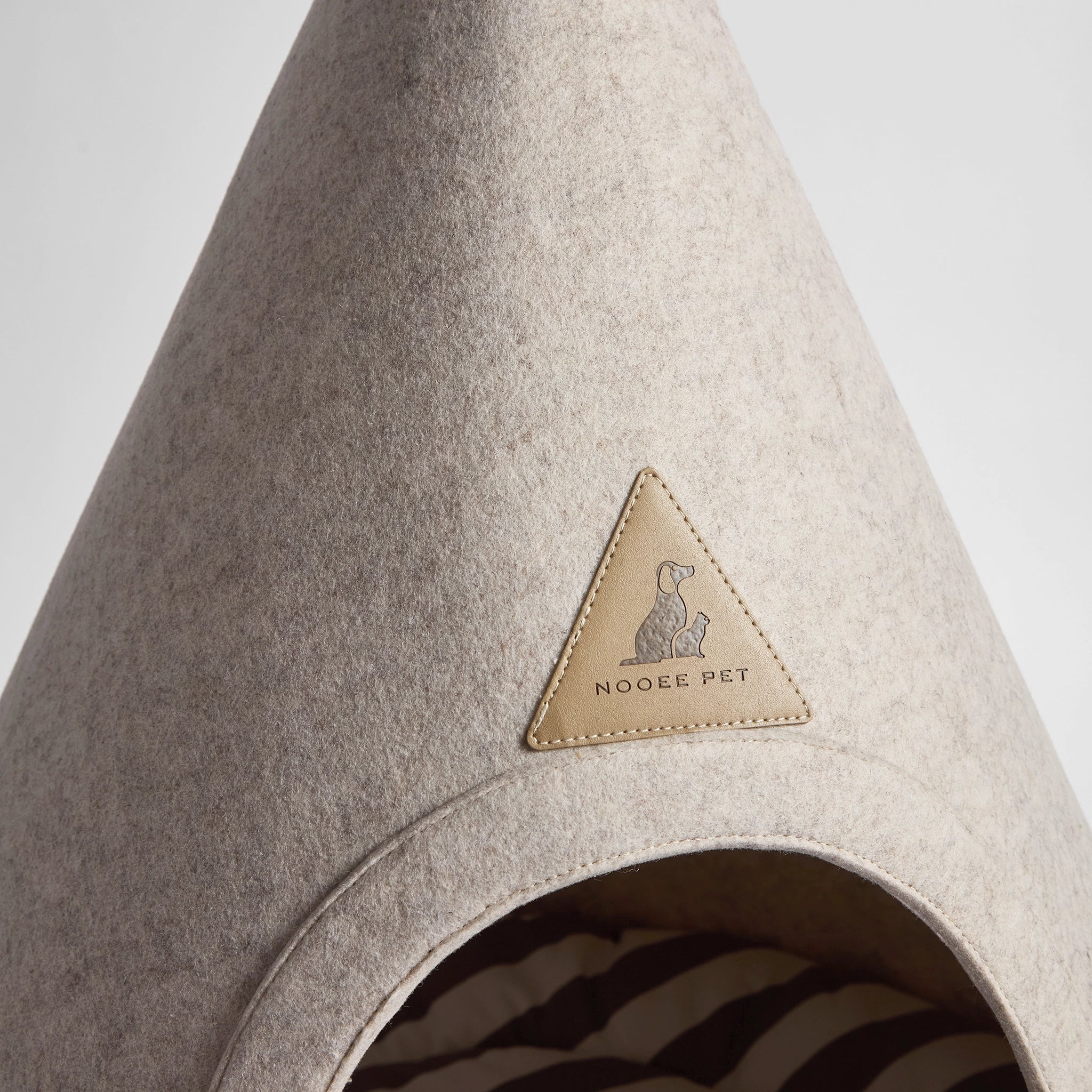 Nooee Pet Cave Buddy (L) – Cream