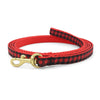 Up Country Buffalo Check Small Breed Dog Leash Made in USA