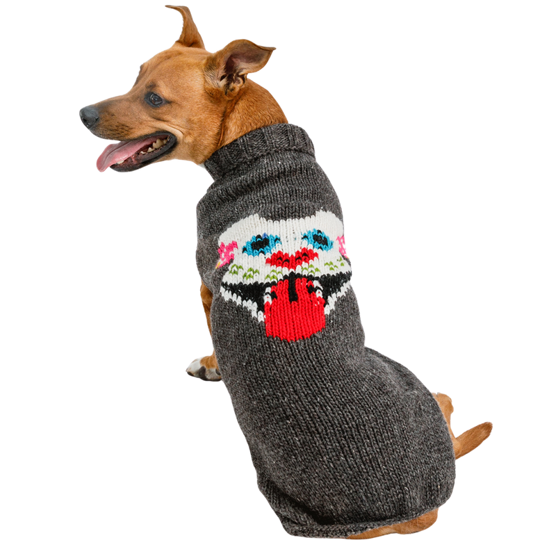 Bully Skull Dog Sweater XXS