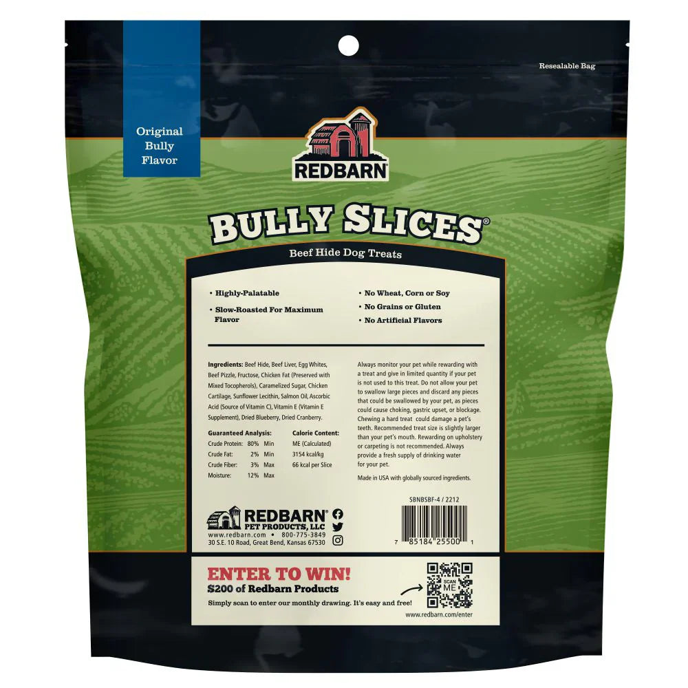 Redbarn Bully Slices (9oz) - HT Animal Supply