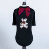 Hello Doggie Burberry Bear Dog Tee Satin Handmade Tees