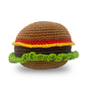 Burger Crochet Toy