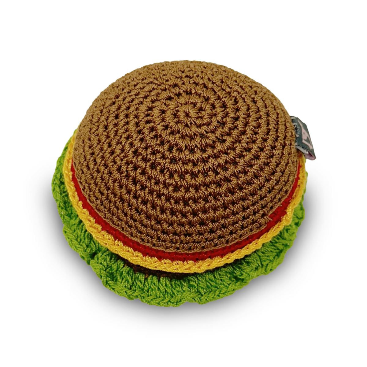 DOGO Burger Crochet Dog Toy