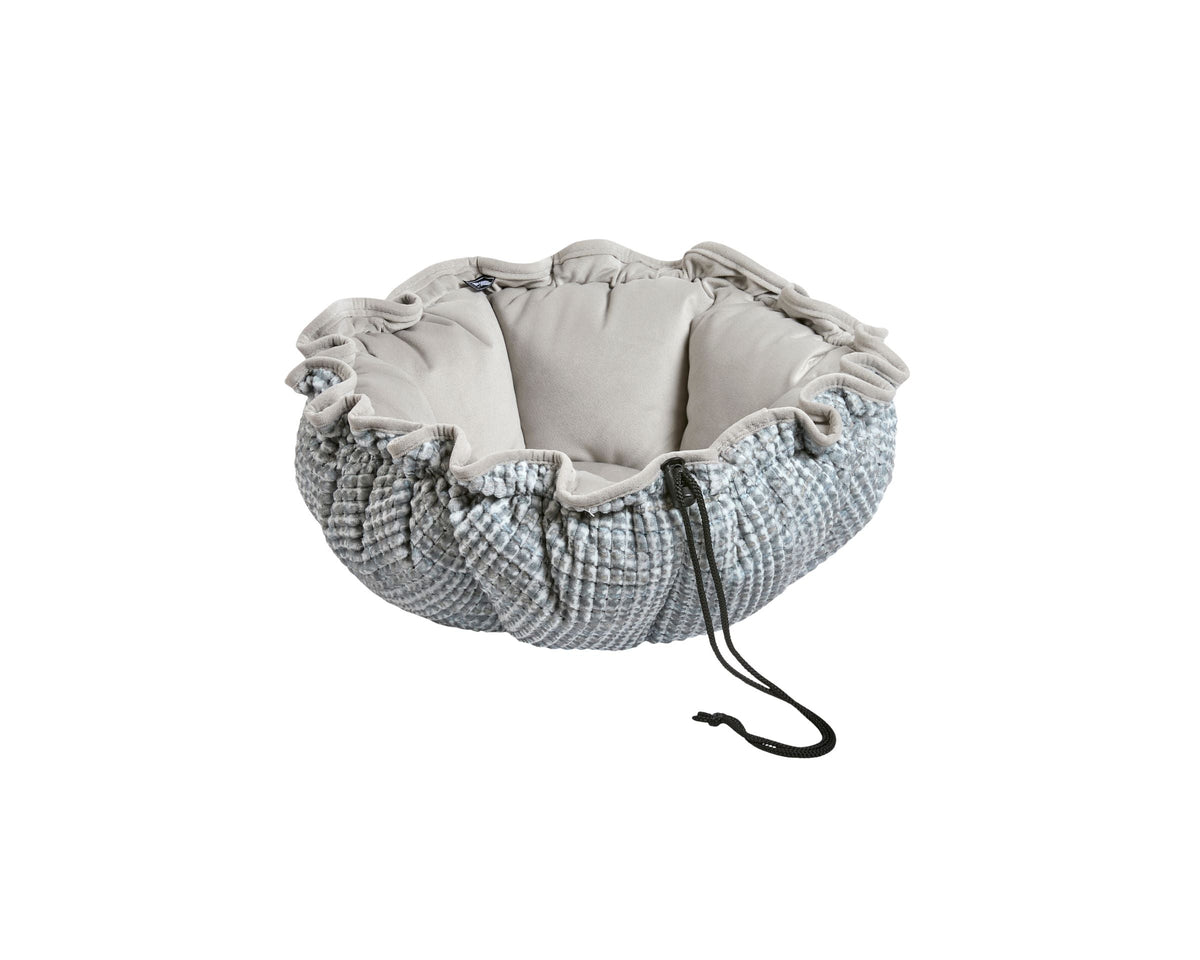 Bowsers Buttercup Cozy Pet Bed - Soft Nesting Comfort for Small Spaces