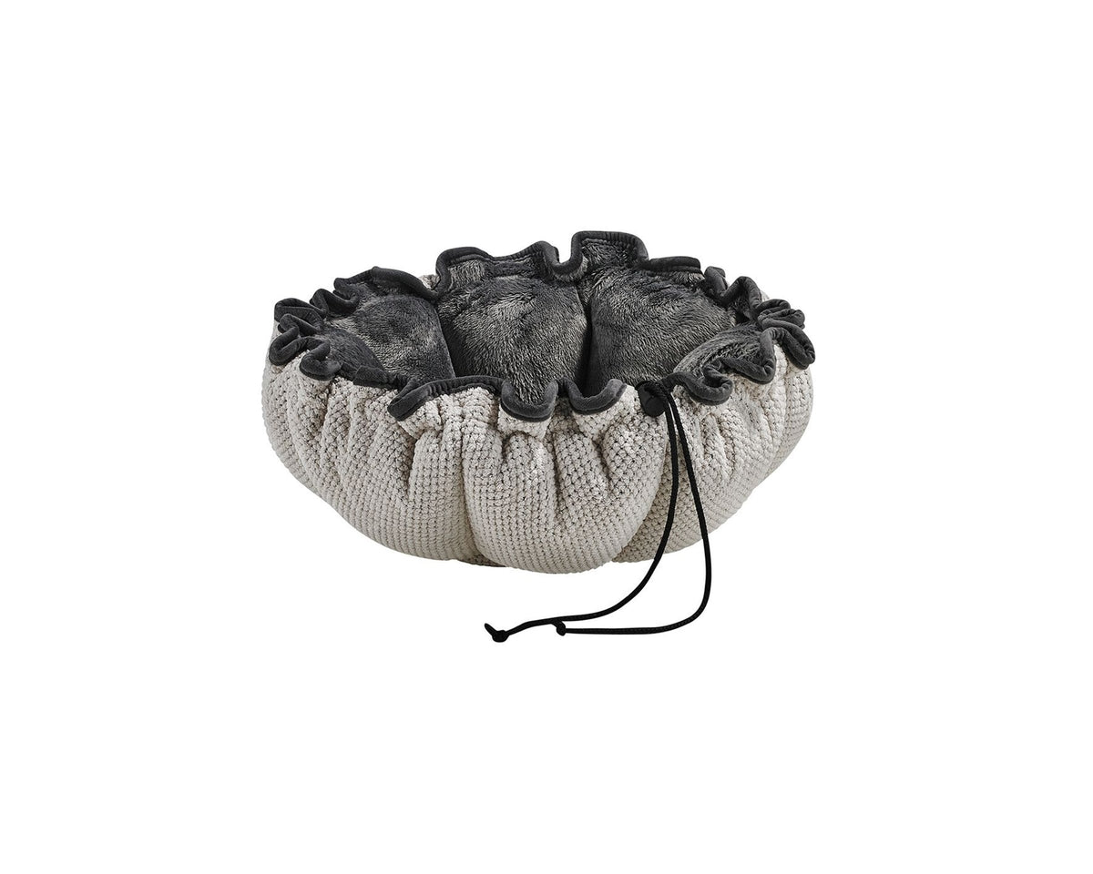 Bowsers Buttercup Cozy Pet Bed - Soft Nesting Comfort for Small Spaces