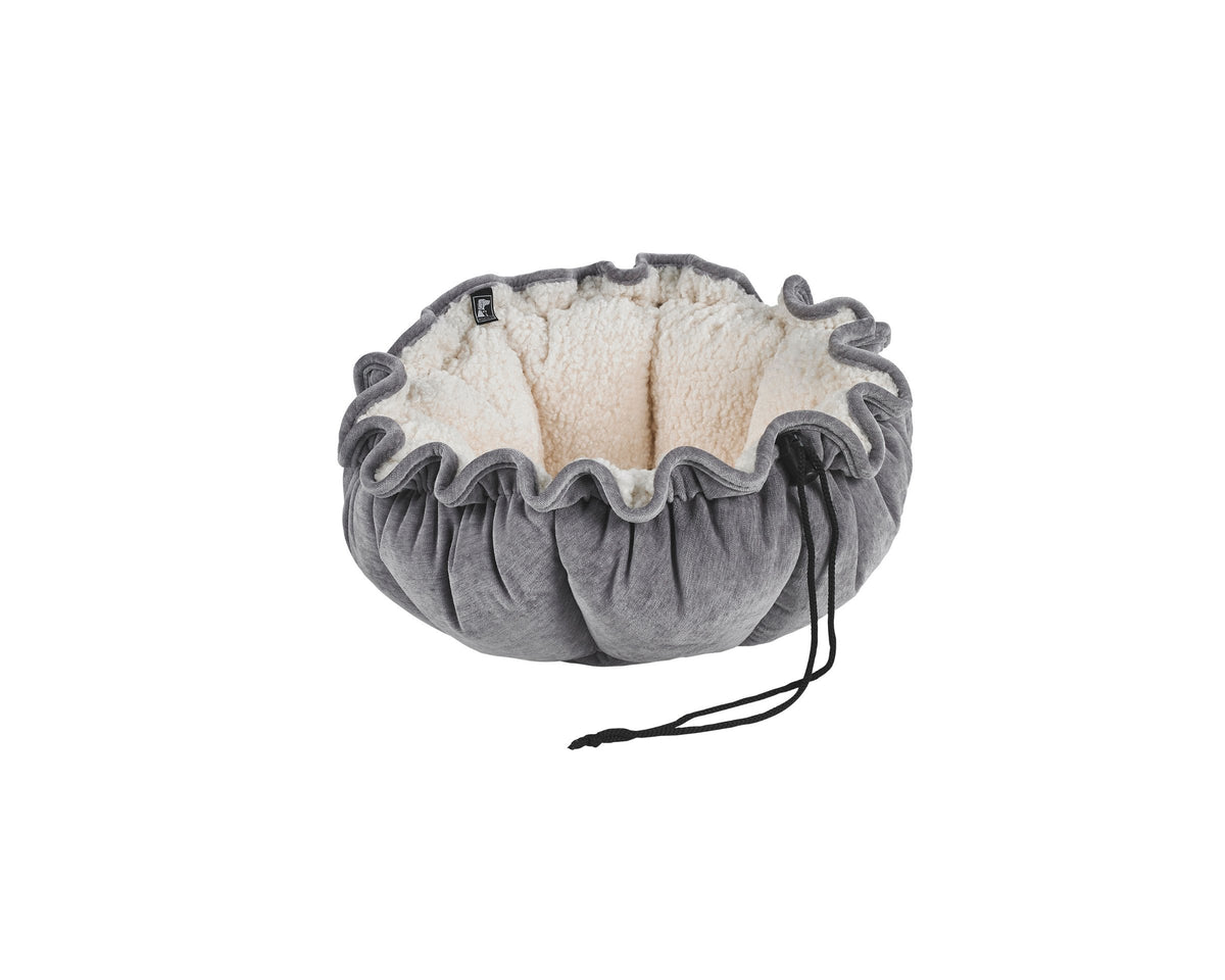 Bowsers Buttercup Cozy Pet Bed - Soft Nesting Comfort for Small Spaces