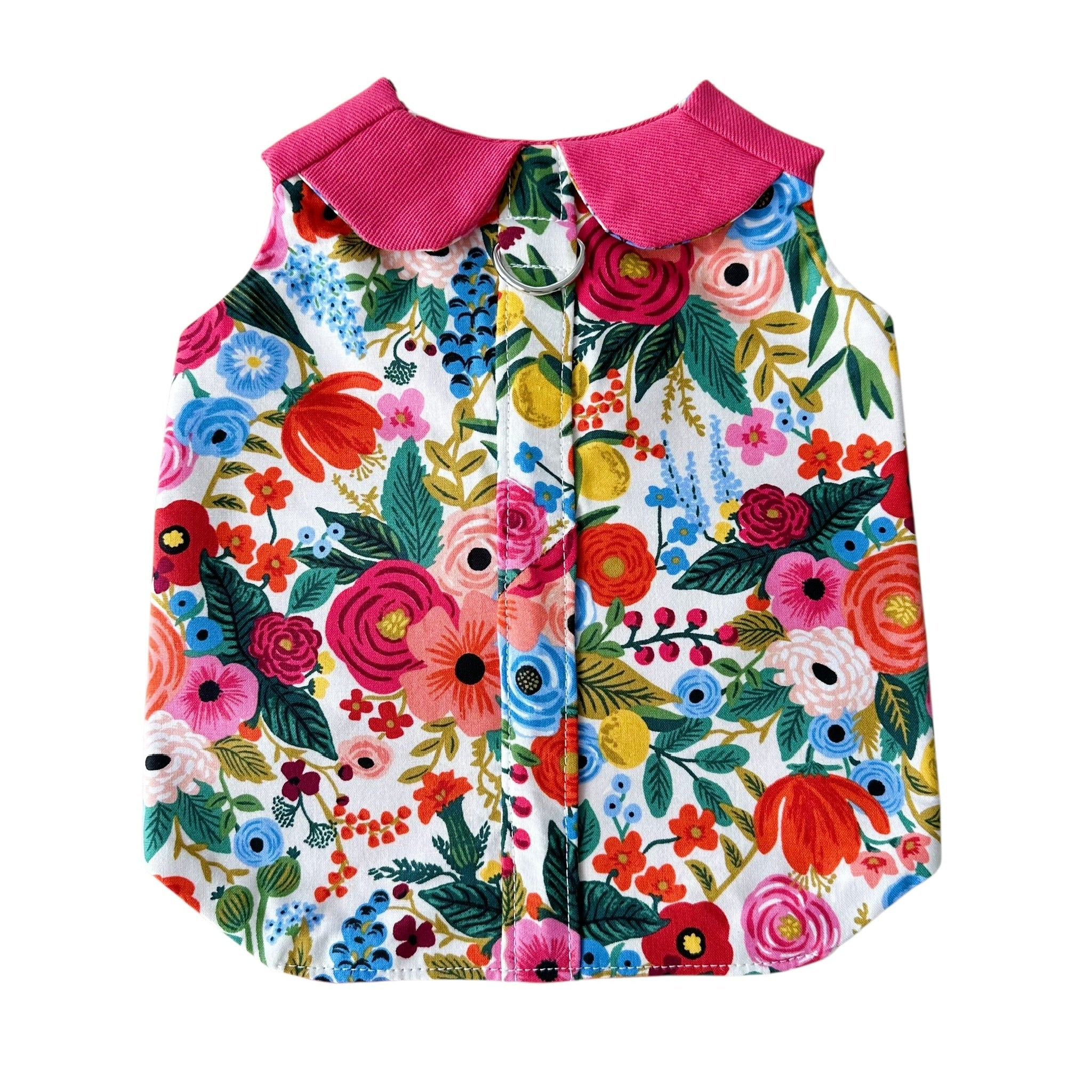 Heads or Tails Pup Floral Burst Cherry Blossom Pink Dog Harness