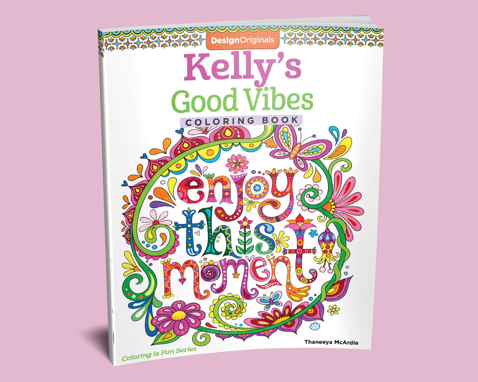 Good Vibes Coloring Book Customized