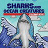 Sharks and Ocean Creatures Coloring Book Customized