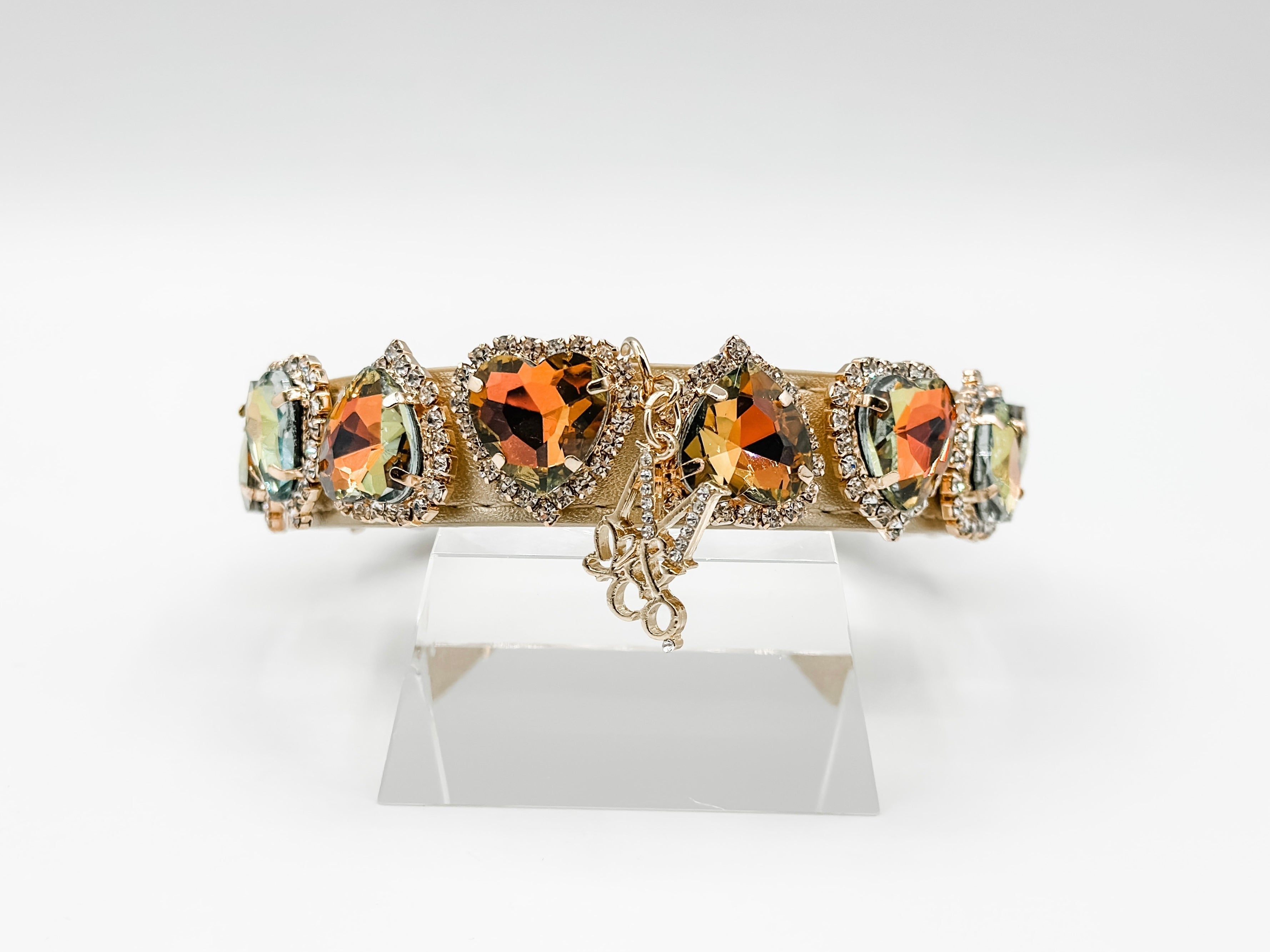 Cruise Gem Necklace II: Bronzed