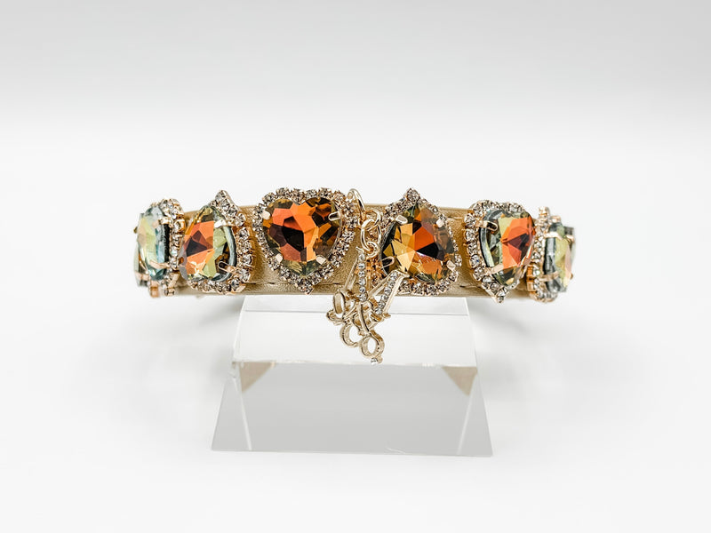 Cruise Gem Necklace II: Bronzed