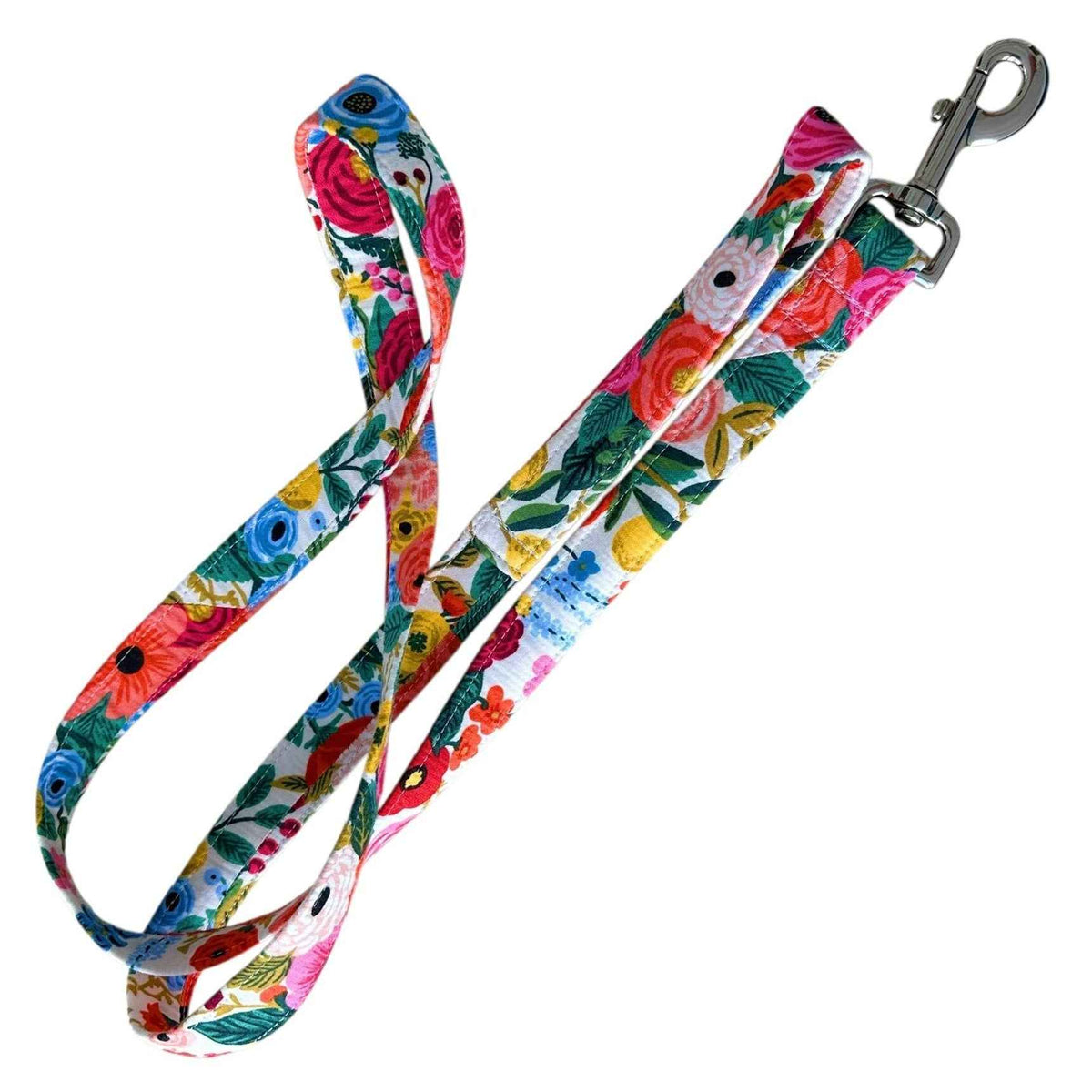 Heads or Tails Pup Floral Burst Dog Leash