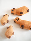 Capybara Wool Dog Toy