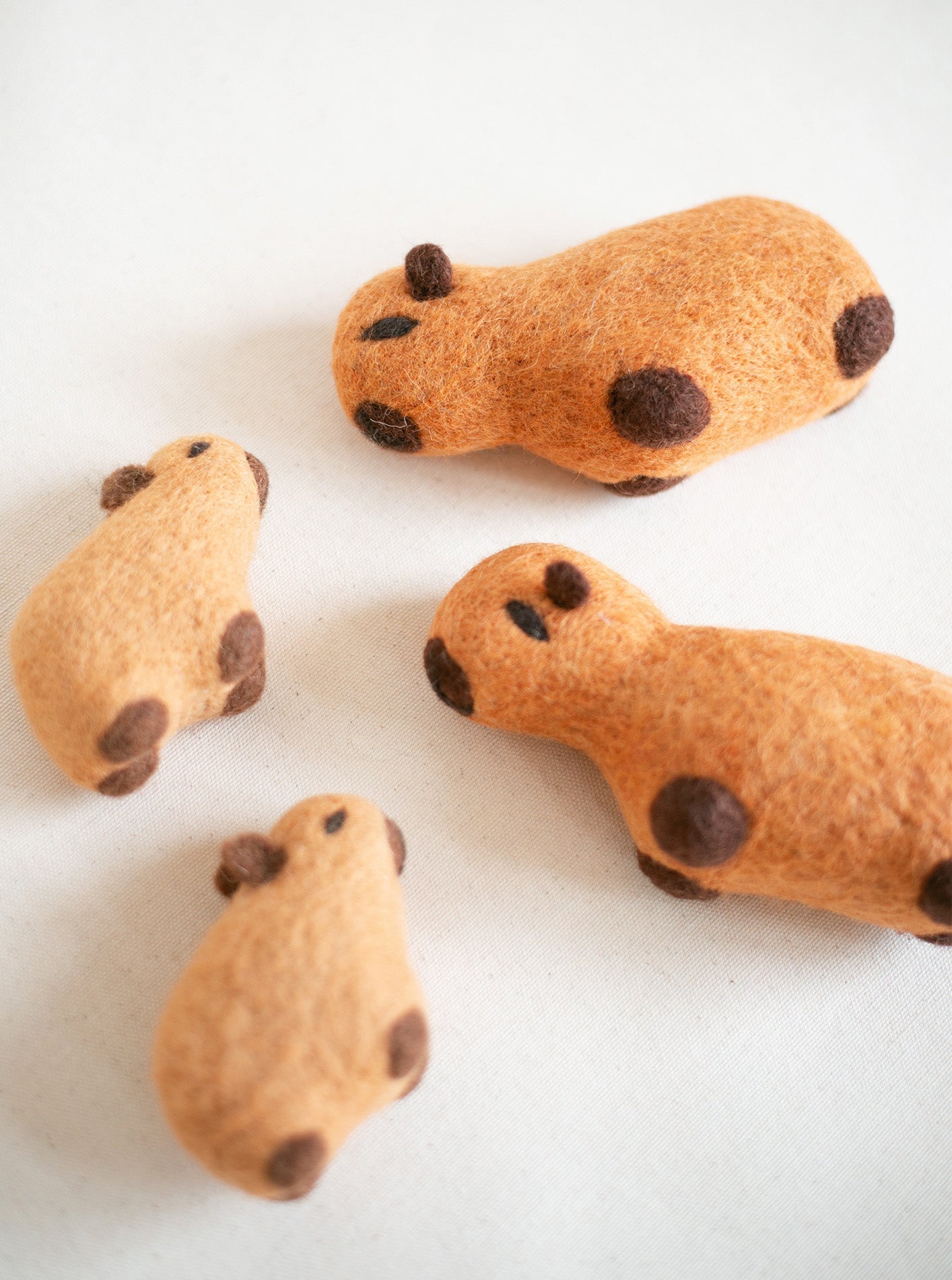 Capybara Wool Dog Toy