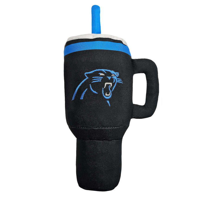 NFL Carolina Panthers Nylon Tumbler Dog Toy