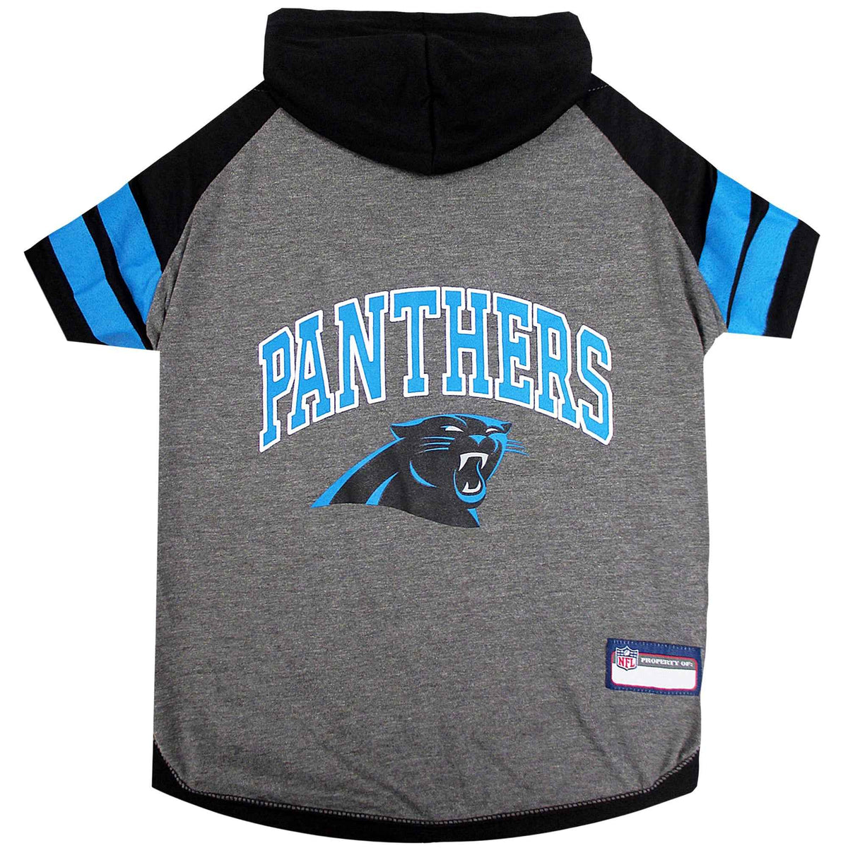 NFL Carolina Panthers Hooded Dog T-Shirt