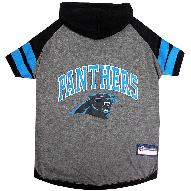 NFL Carolina Panthers Hooded Dog T-Shirt