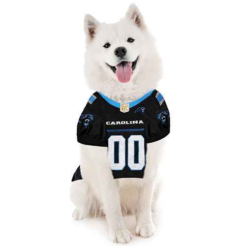 Carolina Panthers Pet Striped Jersey