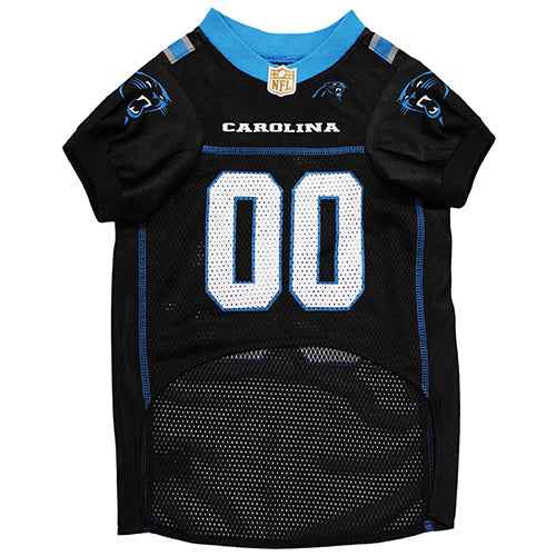 Carolina Panthers Pet Striped Jersey