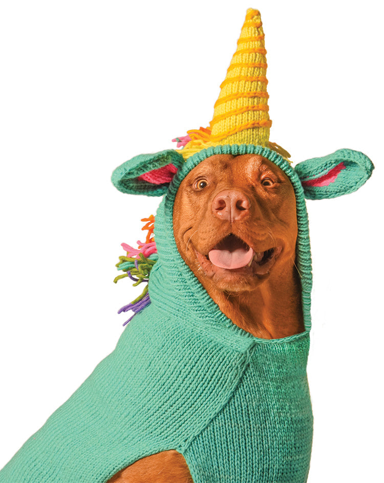 Chilly Dog Unicorn Wool Dog Sweater