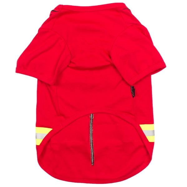 Parisian Pet Fire-Barker Halloween Costume-Red & Yellow