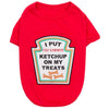 Parisian Pet Ketchup Licker Halloween Dog Costume