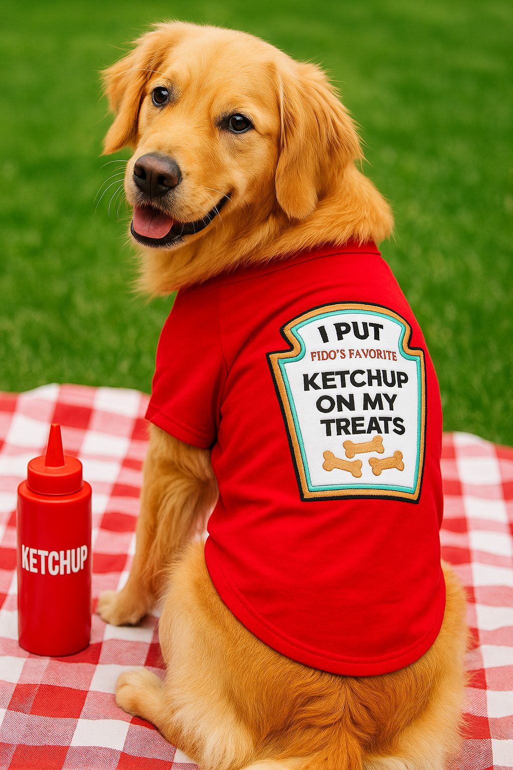 Parisian Pet Ketchup Licker Halloween Dog Costume