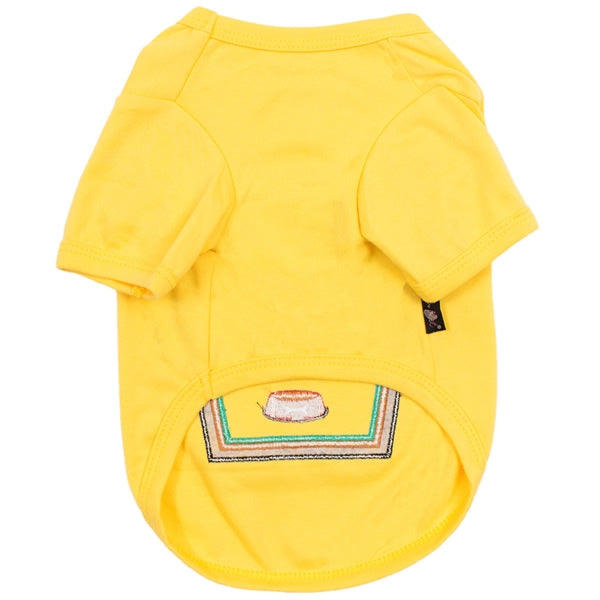 Parisian Pet Mustard Licker Halloween Costume-Yellow