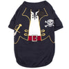Parisian Pet Captain Spawrrow Halloween Costume-Red & Navy