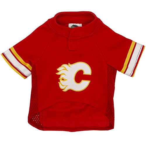 NHL Calgary Flames Mesh Pet Jersey