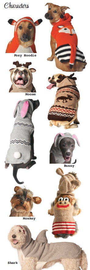 Chilly Dog Foxy Hoodie Dog Sweater