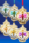 Chateau French Jar Ornament Collection - Set of 6