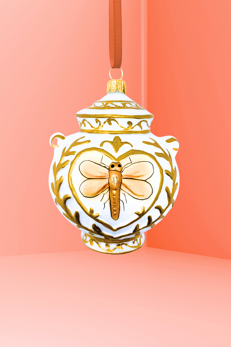 Chateau Safran French Jar Ornament