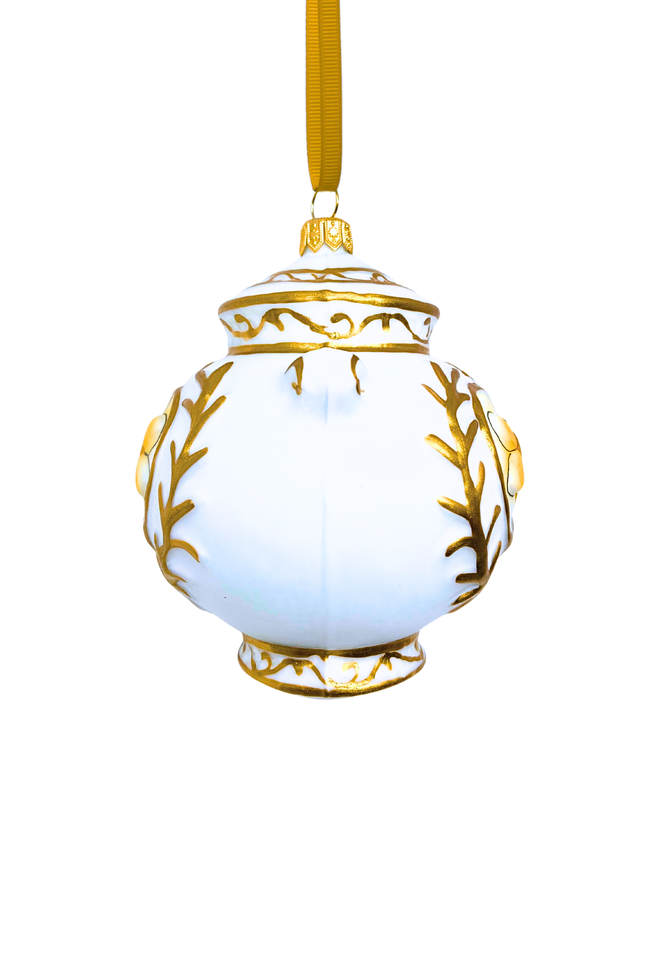 Chateau Soleil Canister Glass Ornament