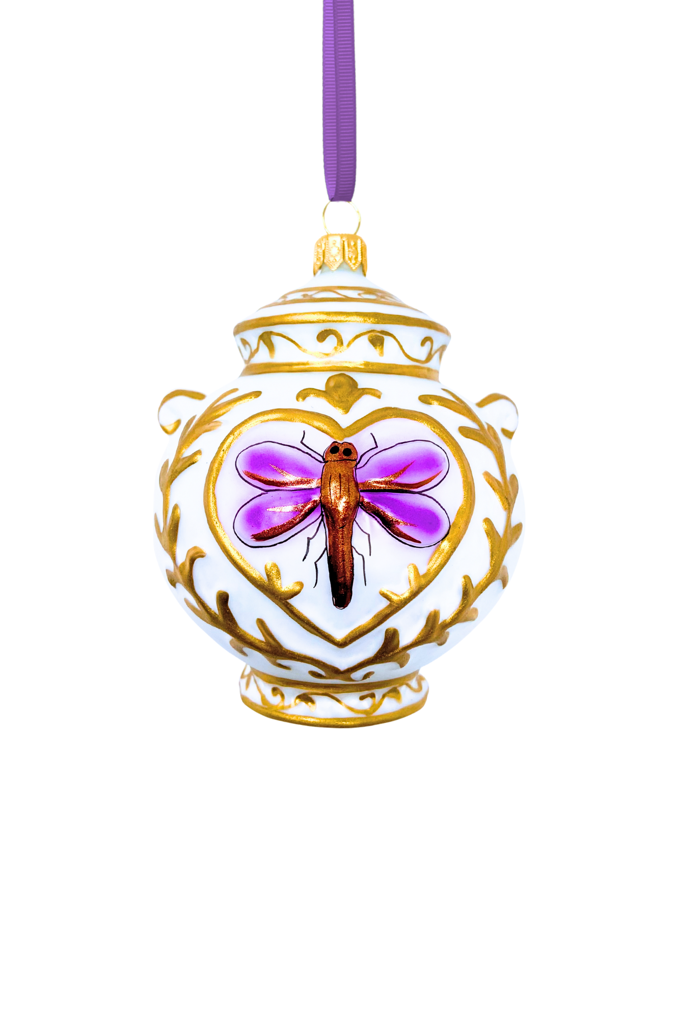Chateau Violette Canister Jar Ornament