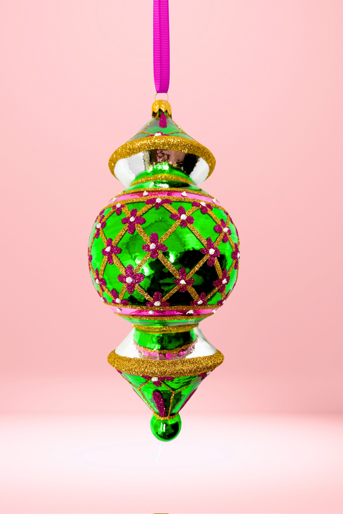 Chicago Reflector Glass Ornament